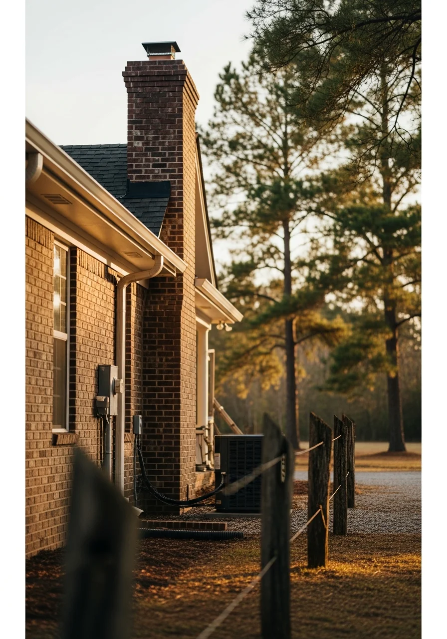 Smith County residential property with traditional architecture and surrounding landscape.