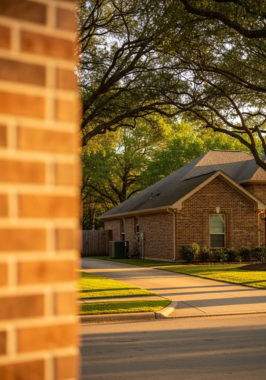 Union residential property with traditional home and Newton County landscape.